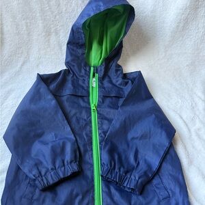 Healthtex Navy and Green Raincoat for Kids